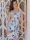 Нощна риза за бременни Floral