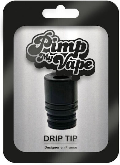 Pimp My Vape Drip Tip 510 Pvm0060 1 Piece Black