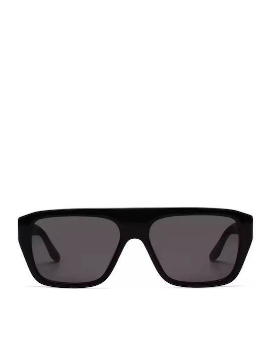 Zeus & Dione Unisex Sunglasses with Black Plastic Frame and Black Lens KASOS C1