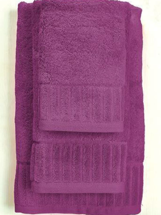Whitegg Πετσέτα Σώματος 75x150εκ. Crimson Βάρους 600gr/m²
