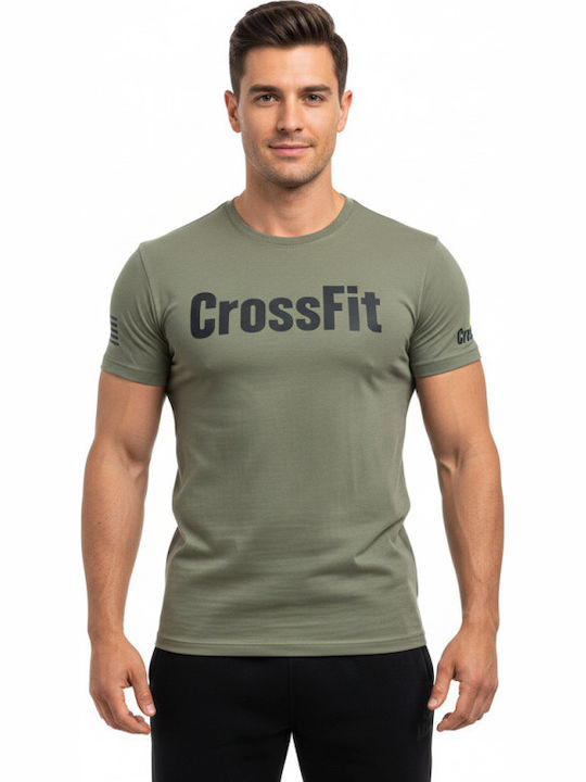 Sportliches T-Shirt Olive