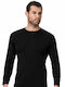 Herren Unterhemden Black 1Packung