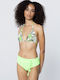 Bikini Set Top & Slip Bottom Green