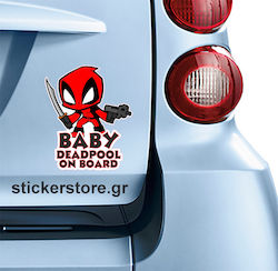 Baby Deadpool On Board Sticker No 226 Code 51685