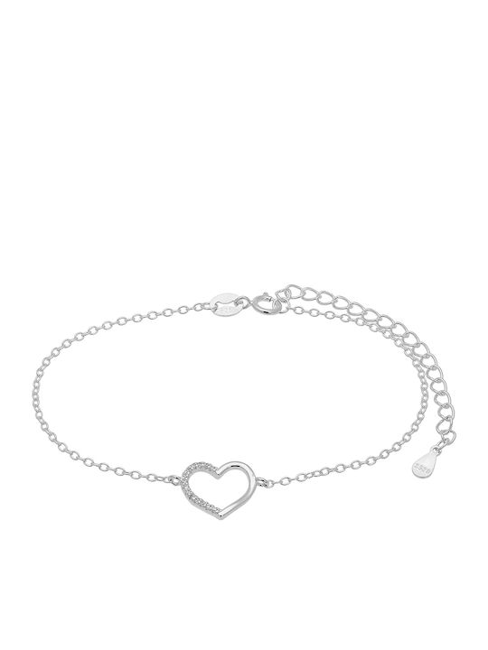 Prince Silvero Damen Armband mit Design Herz au...