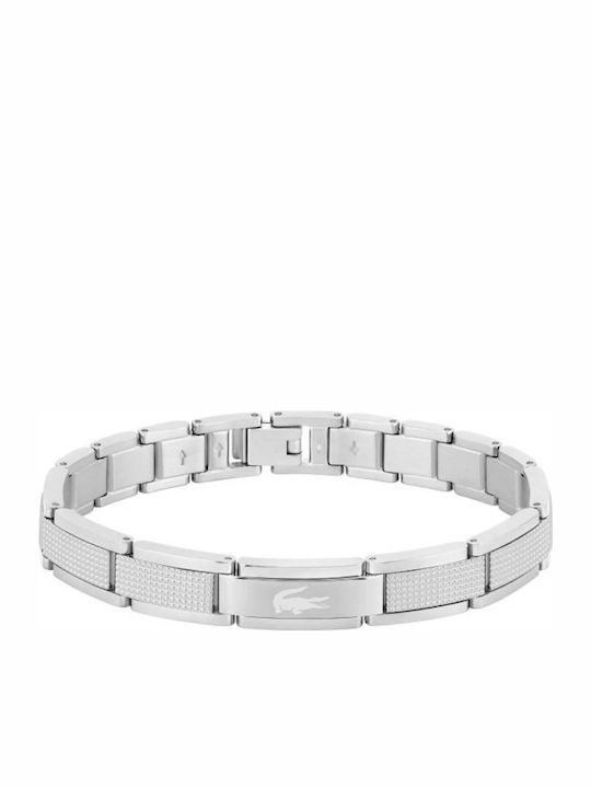 Lacoste Ανδρικό Βραχιόλι από Ατσάλι Lacoste Ανδρικό Βραχιόλι από Ατσάλι