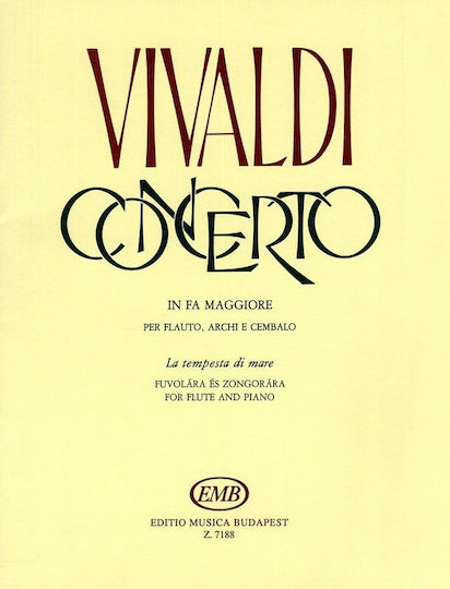 Vivaldi Flute Concerto In F Major Rv 433