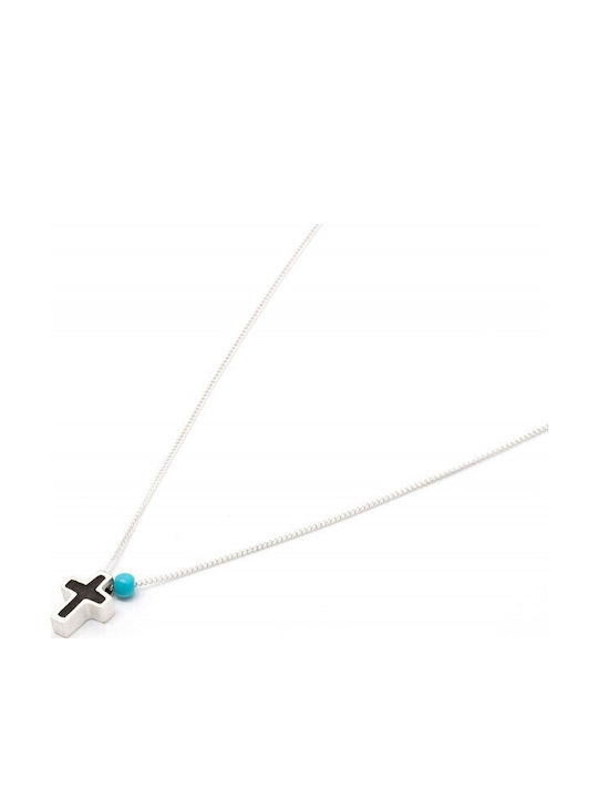 Irmelia Men's Cross from Silver with Chain