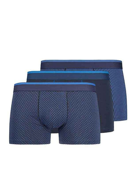 Мъжки боксерки Blue Shades с Дизайн 3Опаковка
