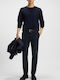 Hose Elastisch in Schlanker Passform Dark Blue