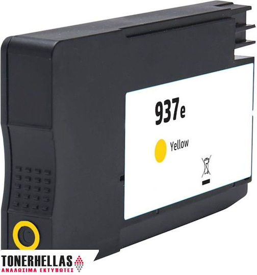 Hp Kompatible 937e Y 4s6w8ne Tintenpatrone Seiten: 1650 Gelbe 9110 9120 9130 9720 9730