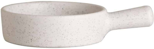 Prestige Serving Bowl Round made of Porcelain White with Diameter 12cm 4pcs