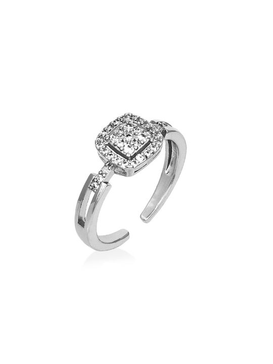 Ghetto Damen Ring mit Zirkonia