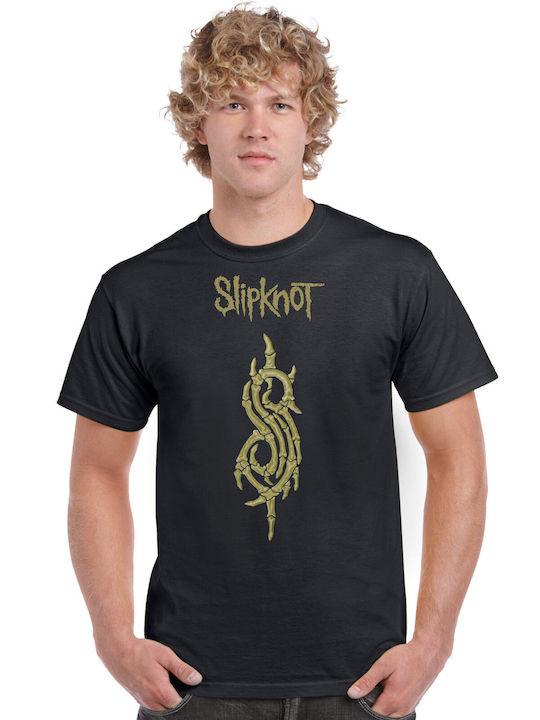 Pegasus Company Cotton Blouse Slipknot Bone Logo Black Blouse