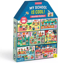 Kids Puzzle School for 5+ years+ Years 100pcs Mudpuppy