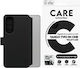 CARE by PanzerGlass Care Портмоне Кожа Черен (Galaxy S25 Edge)