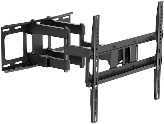 Cabletech UCH0198-3 Βάση Τηλεόρασης Τοίχου με Βραχίονα έως 80"