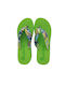 Frauen Flip Flops mit Plattform in Grün Farbe