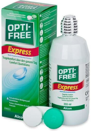 Alcon Opti-free Express Υγρό Φακών Επαφής 0ml & 355ml