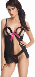 Aph Sexy Babydoll Μαύρο