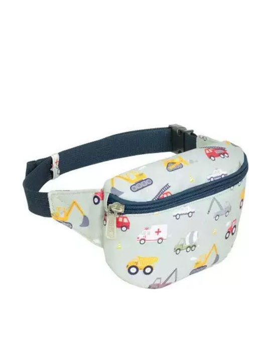 A Little Lovely Company Kids Waist Bag Blue 23cmx5cmx13cmcm