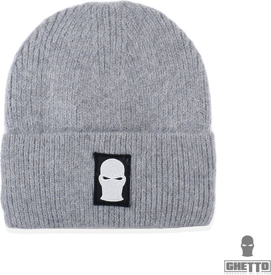 Beanie Unisex Căciulă Tricotat în culoarea Gri
