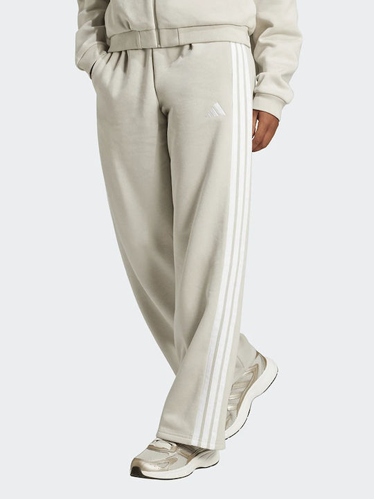 adidas Essentials 3-Stripes Долнище на анцуг Ecru