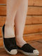 Espadrile dama în culoarea Negru
