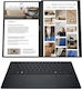 Asus ZenBook Duo 14 OLED UX8406CA-QL118X 14" Full HD Ecran Tactil (Ultra 7-255H/32GB/1TB SSD/Windows 11 Pro) Gri Inkwell (Tastatură Internațională Engleză)