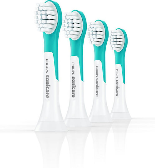 Philips Ανταλλακτικά Ηλεκτρικής Οδοντόβουρτσας Sonicare Kids 4τμχ για 3+ Χρονών