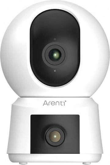 Arenti P3TT-EU IP Dual Κάμερα Παρακολούθησης Wi-Fi Full HD+ 4MP με Αμφίδρομη Επικοινωνία