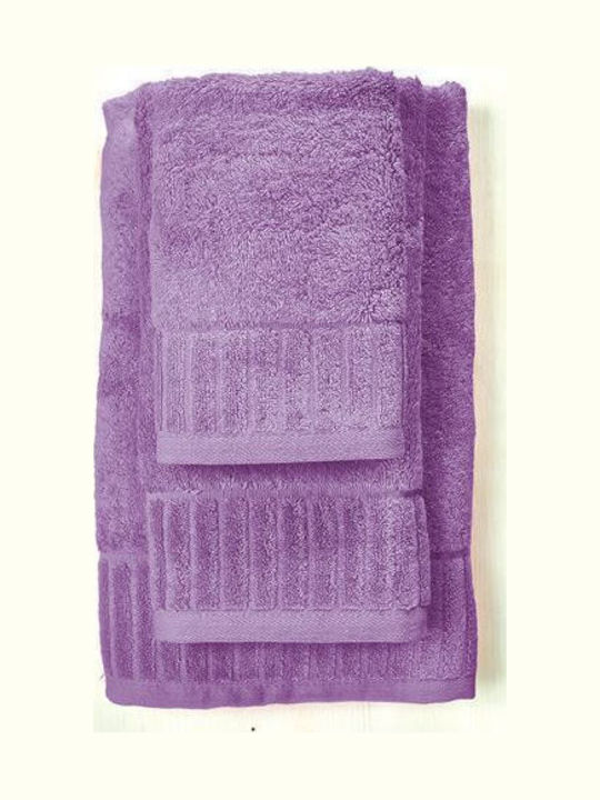 Whitegg Πετσέτα Χεριών Φωτεινή 40x60εκ. Purple ...