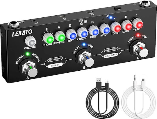 Overdrive 2 X001K4KCJR Pedală Amplificator Corul / Întârziere / Distorsiune / Reverberație Chitară electrică