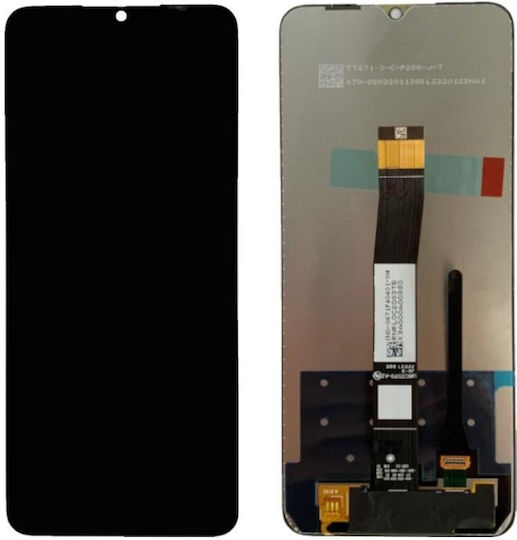 Οθόνη Display + με Μηχανισμό Αφής για Xiaomi Redmi 12C (Μαύρο)
