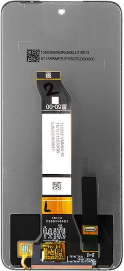 Οθόνη Display + με Μηχανισμό Αφής για Xiaomi Redmi Note 10 5G (Μαύρο)