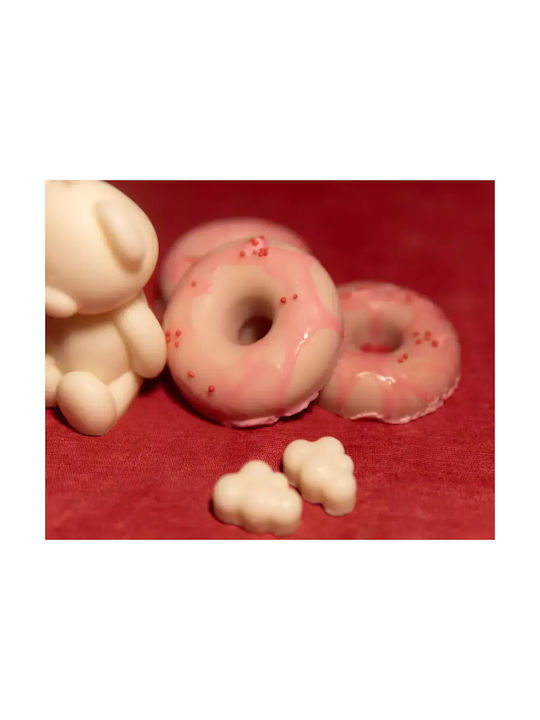 Wxd-4004 Wax Melts Strawberry Donut Beige Pink