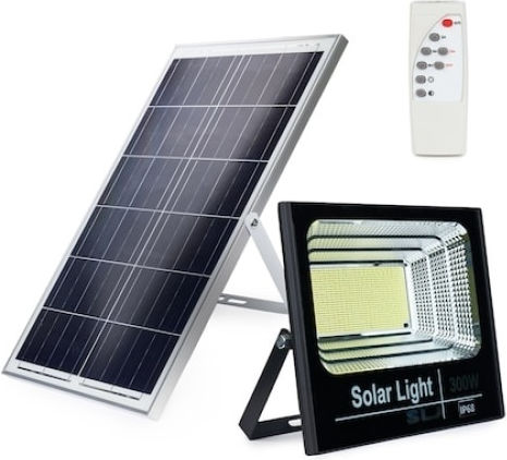 Lumini De Inundație Cu LED-uri Solar Etanș 300W Alb Rece Cu Telecomandă IP68