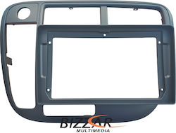 Bizzar Panoul ușii 2 Din Compatibilă cu Ecranul 9" pentru Honda Civic cu A/C 1995-2001