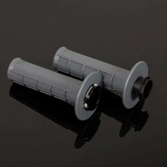 Handlebar Grips Lock-On Mx Medium Half Waffle Dark Gray Ren-g235 Renthal