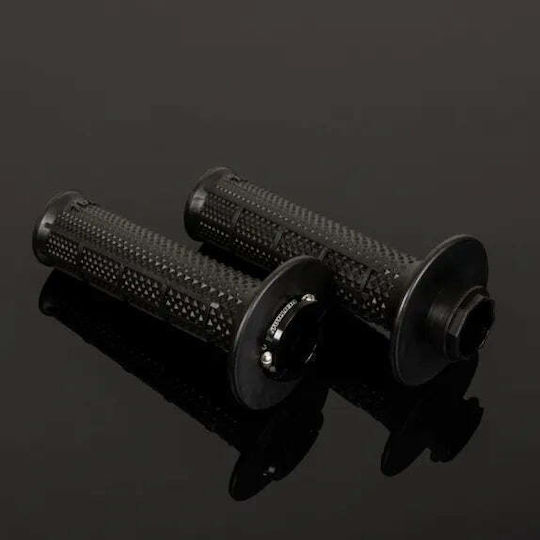 Handlebar Grips Lock-on Mx R Tapered Ult Tac Half Wf Black Ren-g239 Renthal