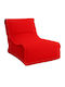 Bean Bag Chair Poof Red