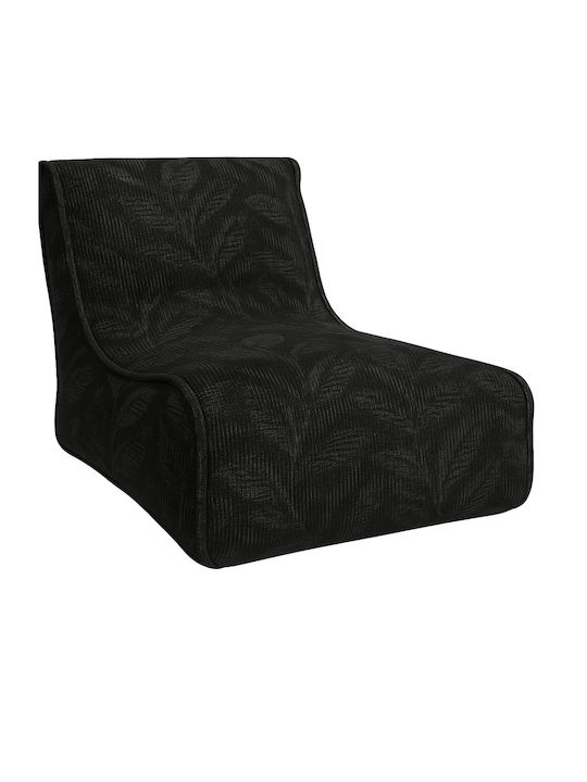 Bean Bag Chair Poof Black