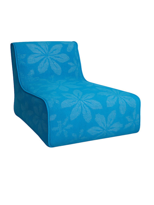 Bean Bag Chair Poof Blue