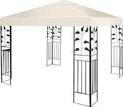 Costway Markisen- und Sonnenschirmtücher & Gestelle Beiges 3x3m