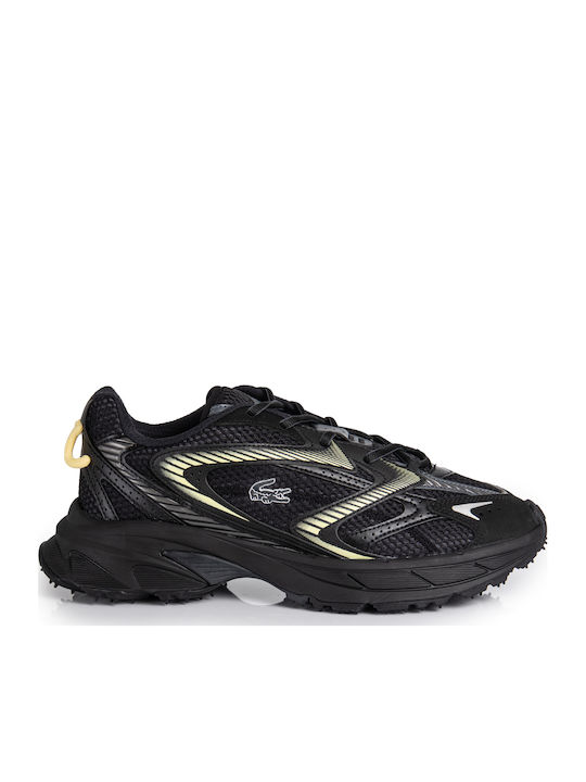 Lacoste Ανδρικά Sneakers Black / Yellow