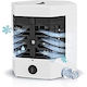 Mini Portable Air Conditioner Foxmag24 Cooling Humidifying Air Purifying Function White