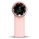 Mini Tragbarer Ventilator A8 LED-Anzeige 5 Geschwindigkeiten Usb-c 3600mAh Batteriekapazität Leise Kompakt Rosa
