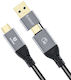 Orico Acc40 100w Usb Type-c To Usb Type-c Usb Type A Cable 1.5m Black