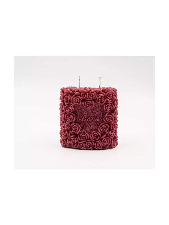Leather Creations XK Aromatisches Soja Kerze mi...