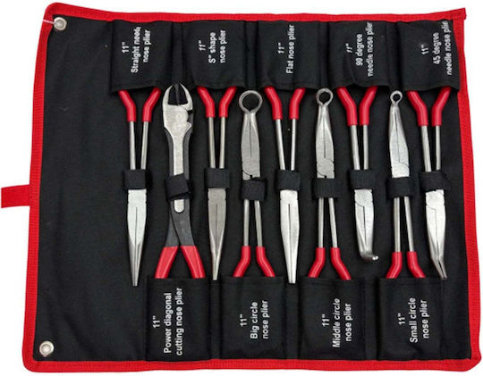 KB Global Zangensatz Gerade Länge 260mm 9Stück
